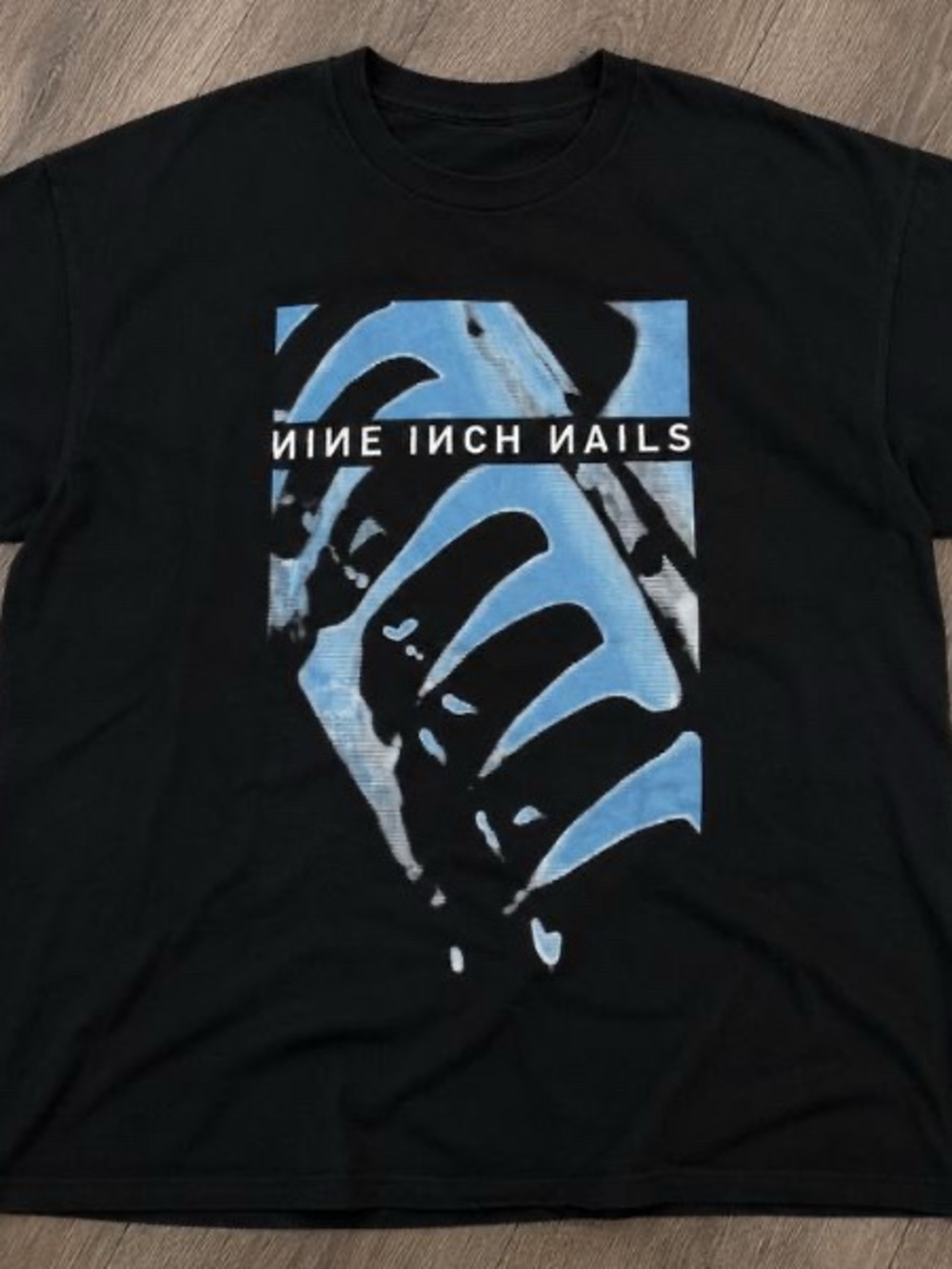 Nine Inch Nails Pretty Hate Machine Album Black T Shirt